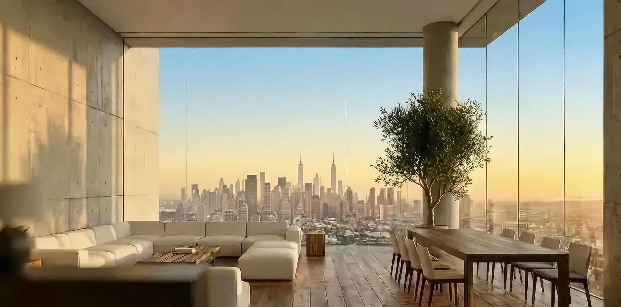 Luxury property view